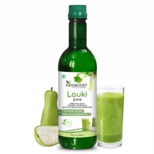 Kayaboost Lauki Juice 500ml – 100% Natural Bottle Gourd (Lagenaria Siceraria) Juice | Supports Digestion, Detox & Weight Management | No Added Sugar | Vegan Ayurvedic Health Drink