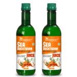 Kayaboost Sea Buckthorn Juice 500ml (Pack of 2) – Rich in Omega 3, 6, 7 & 9 | Natural Antioxidant & Vitamin C Boost | No Added Sugar | Vegan & 100% Natural Health Drink