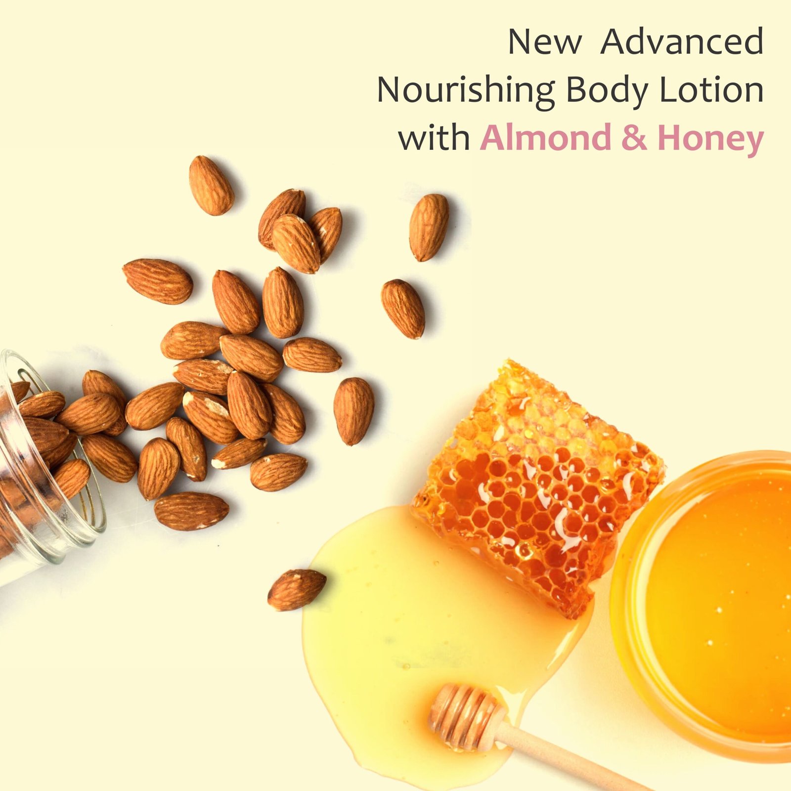 KAYABOOST Honey Almond Body Lotion 100ml – Deep Moisturizing & Nourishing Body Cream for Soft, Smooth & Glowing Skin | 24-Hour Hydration