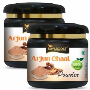 Kayaboost Arjun Chaal Powder (Terminalia Arjuna) 200g – 100% Natural Arjuna Bark Powder for Heart Health, Blood Pressure & Cholesterol Support | Ayurvedic Herbal Supplement (Pack of 2)